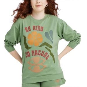 Desert Dreamer Women's Long Sleeve Sweatshirt "Be Kind To Nature"